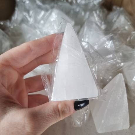 7cm Selenite Pyramid